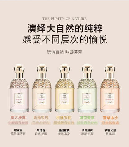Purity Nature Eau De Toilette Varporisateur 100ML Rose Mint Cherry Dance Long-lasting Floral Fragrance Perfume