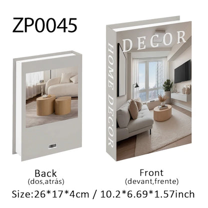 Decorative Book Box Set — Nordic Home Accent