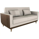 Sofa Bed 3 Places Couple Reclining Linen Matrix Esther Jonine’s Corner