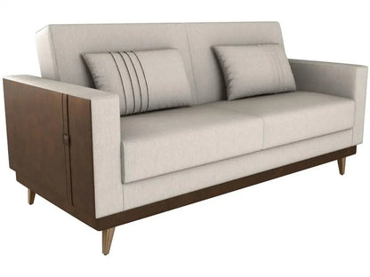One Sofa, Two Functions — Matrix Esther 3-Seat Convertible Sofa Bed with Reclining Backrest