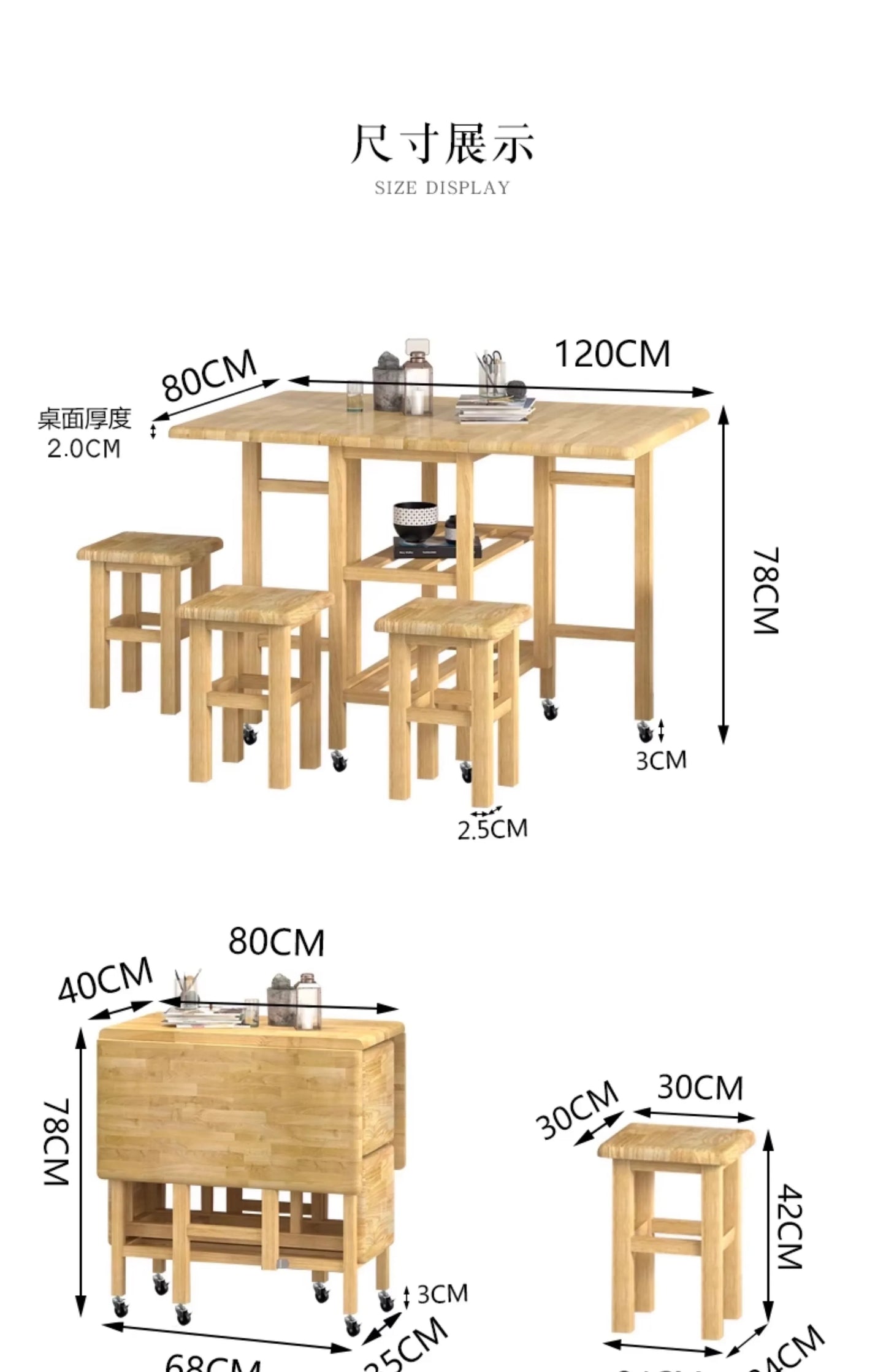 Power at the Table — Dark Luxury Mid-Century Dining Table