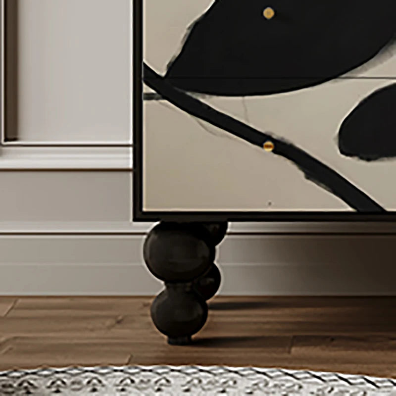Minimalist Living Room Display Cabinet — Modern Storage Unit