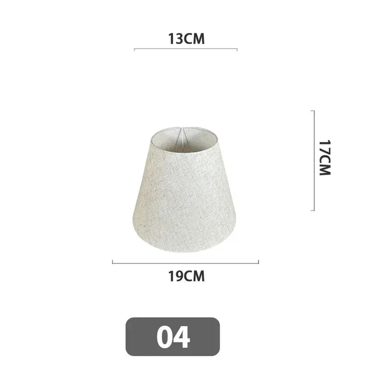 Nordic Style Chandelier Lamp Shade Linen Cloth — Product
