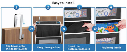 Over-the-Door 5-Shelf Fabric Organizer