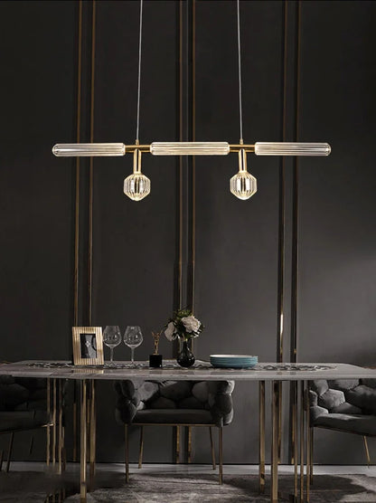 Nordic Luxury Art Glass Chandelier — High-End Pendant Lamp Home Décor