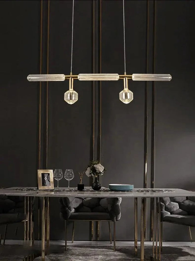 Nordic Luxury Art Glass Chandelier — High-End Pendant Lamp Home Décor