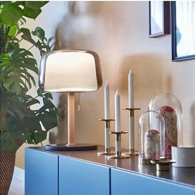 Modern Creative Glass Floor Lamp Simple Sofa Side Decorative Lighting Living Room Bedroom Bedside Lamp LED Reading Desk Light Jonine&