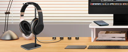 No More Cord Chaos — Adjustable Soft Cable Management Clips for Desk (12 Units)