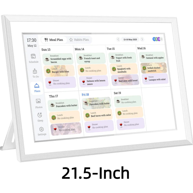 15.6" Smart Family Planner — Interactive Digital Calendar