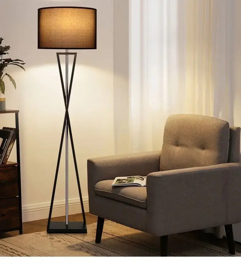 Scandinavian Modern Iron Floor Lamp Creative Minimalist for Living Room Bedroom Study Night Lighting Home Decor Items LED Jonine’s Corner