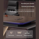 Height-Adjustable L-Shaped Gaming Desk — Jonine&