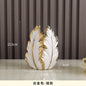 High-Glaze Ceramic Sculpture Vase — Modern Tabletop Decor