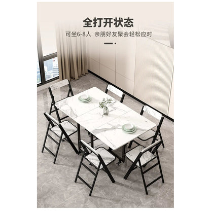 Italian Luxury Foldable Dining Table
