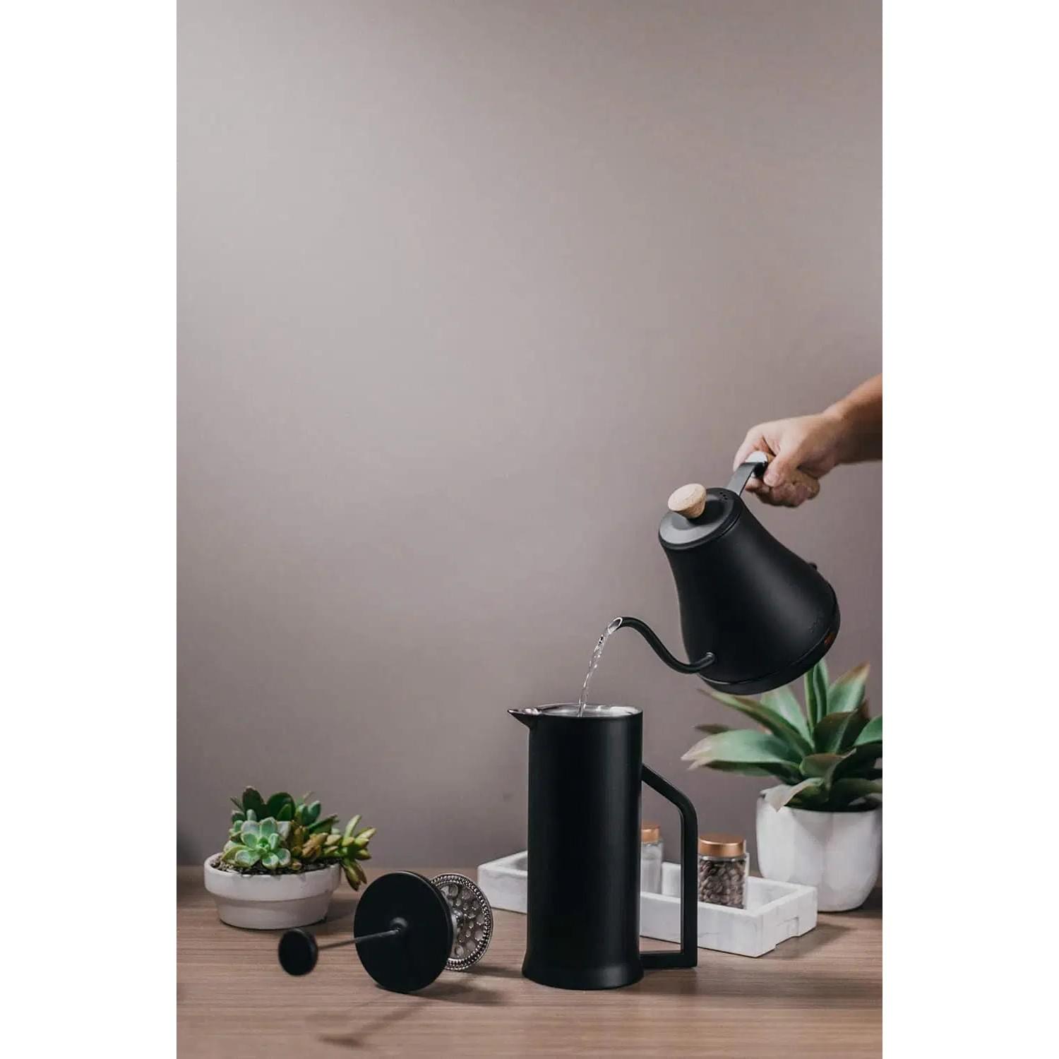 Coffee Worth Waking Up For — Insulated Stainless Steel French Press (34 oz)