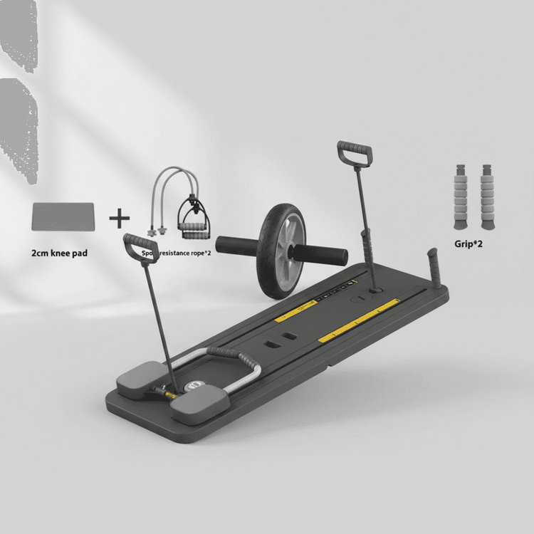 Household Ab Wheel and Fitness Sliding Board for intense core workouts at home