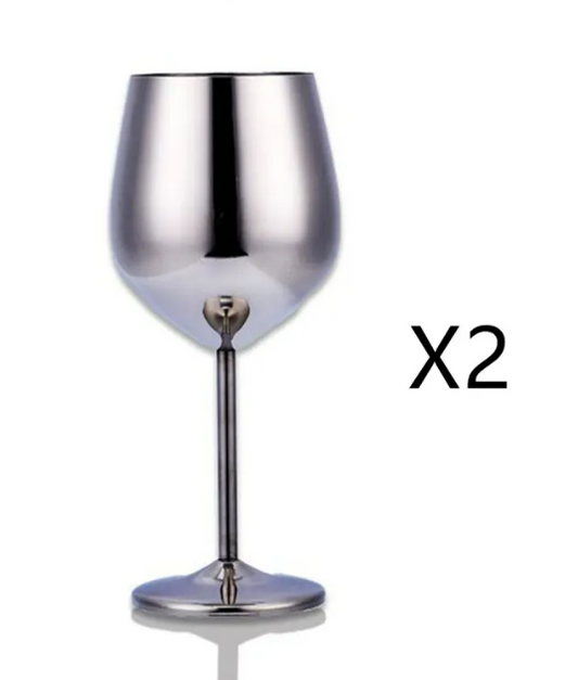 Stainless Steel Wine Glass — Unbreakable & Insulated for Any Occasion