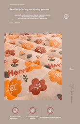 Lamb Fleece Blanket Winter Comforter Thickened Quilts Double-sided Velvet Warm Quilt Single Double Dormitory Milk Fleece Core Jonine&