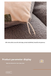 Lamb Fleece Blanket Winter Comforter Thickened Quilts Double-sided Velvet Warm Quilt Single Double Dormitory Milk Fleece Core Jonine&