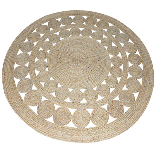 Natural Jute Area Rug for Living Room and Office