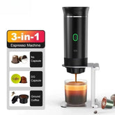 3-in-1 Portable Wireless Espresso Maker — Fresh Espresso Anywhere Jonine’s Corner