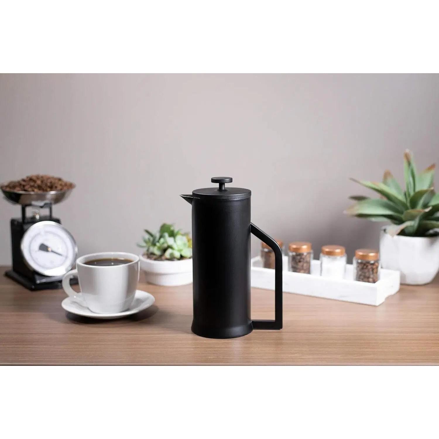 Coffee Worth Waking Up For — Insulated Stainless Steel French Press (34 oz)