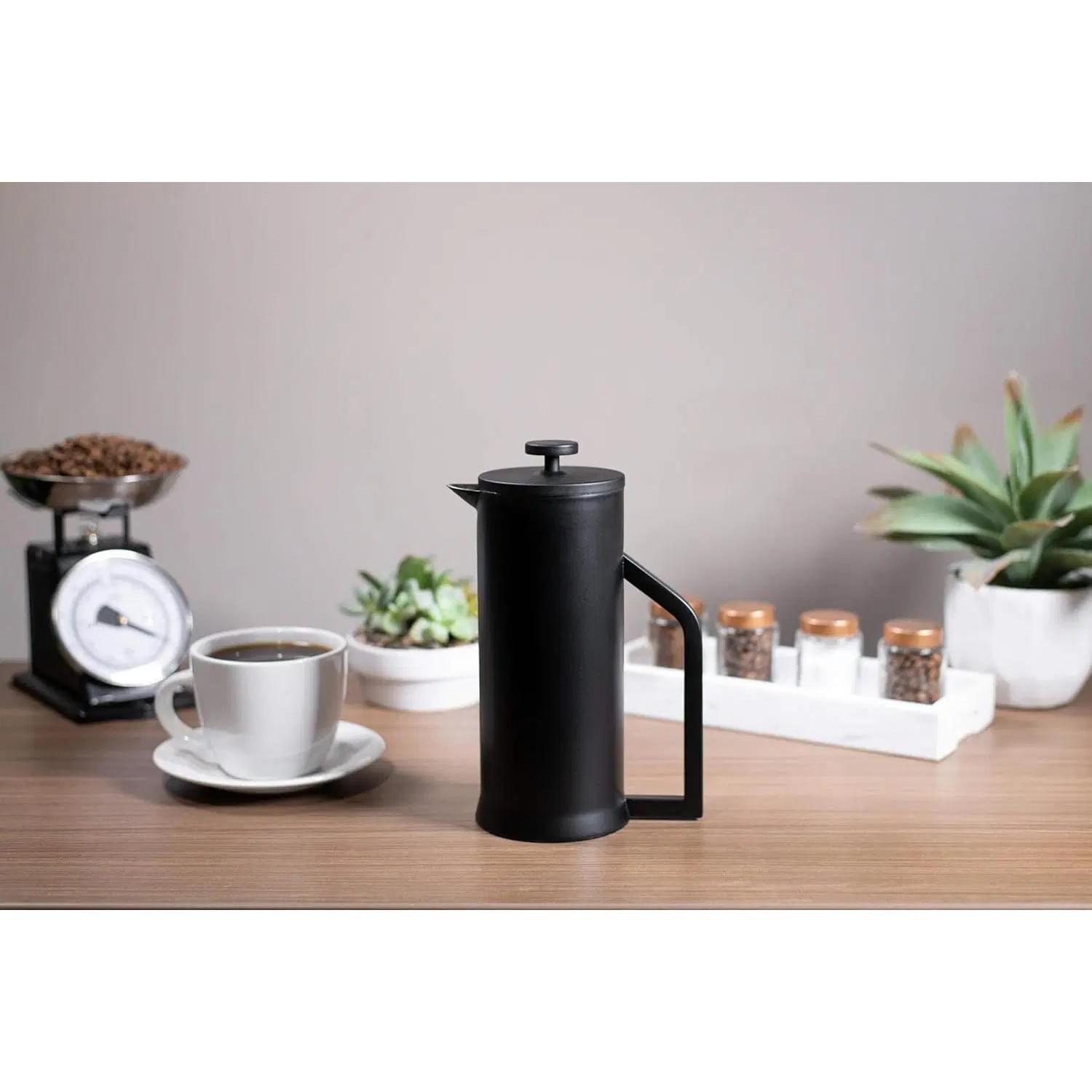 Coffee Worth Waking Up For — Insulated Stainless Steel French Press (34 oz)