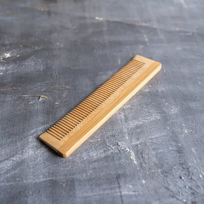 Eco-Friendly Bamboo Comb for Soothing Hair Care