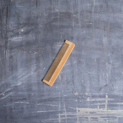 Eco-Friendly Bamboo Comb for Soothing Hair Care