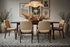 Dark Luxury Mid-Century Dining Table