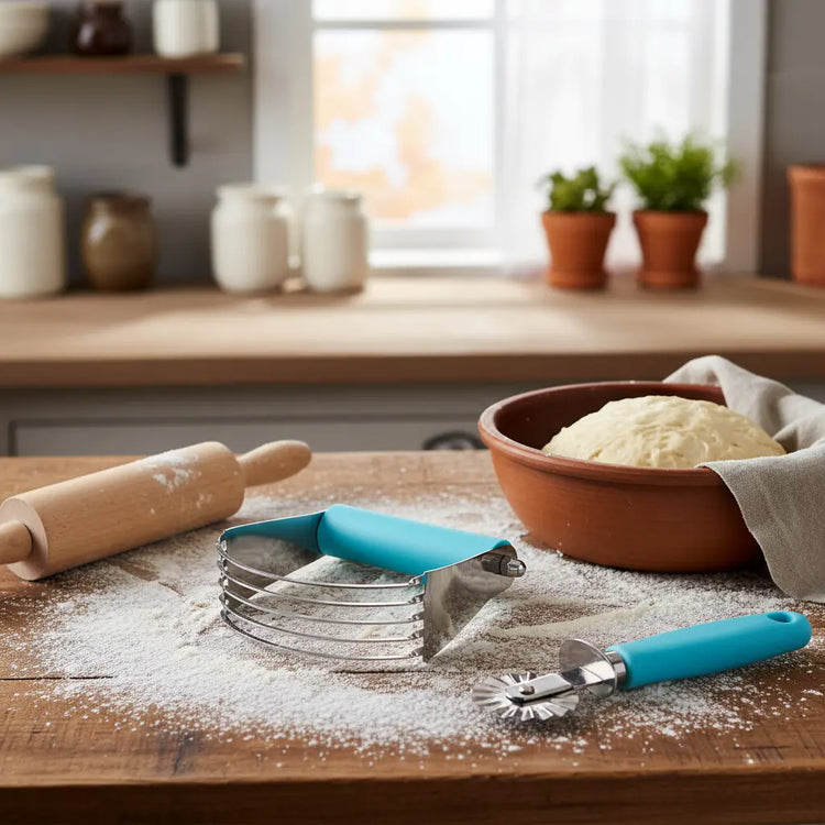 Dough Blender & Pastry Cutter Set