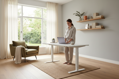 EC9 Standing Desk at Standing Height