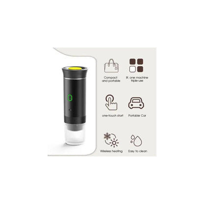 3-in-1 Portable Wireless Espresso Maker — Fresh Espresso Anywhere