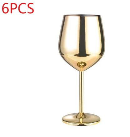 Stainless Steel Wine Glass — Unbreakable & Insulated for Any Occasion.