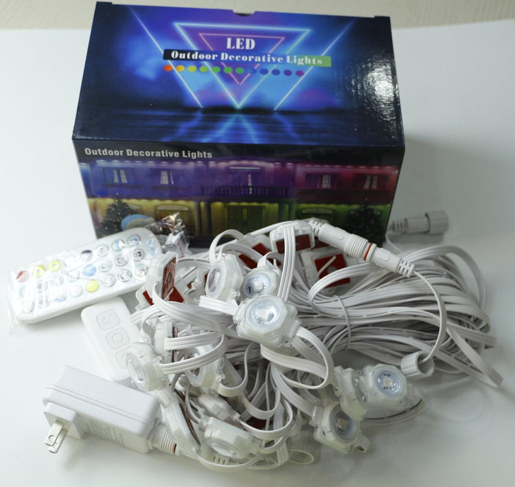 Light Up the Night — RGB Pixel LED Outdoor String Lights
