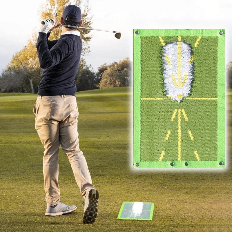 Golf Swing Training Mat — Practice Your Shot at Home.