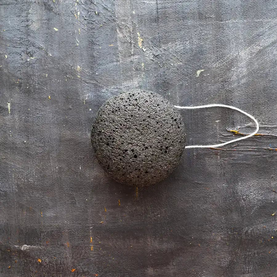 Gentle Charcoal Konjac Facial Sponge for Softer Skin