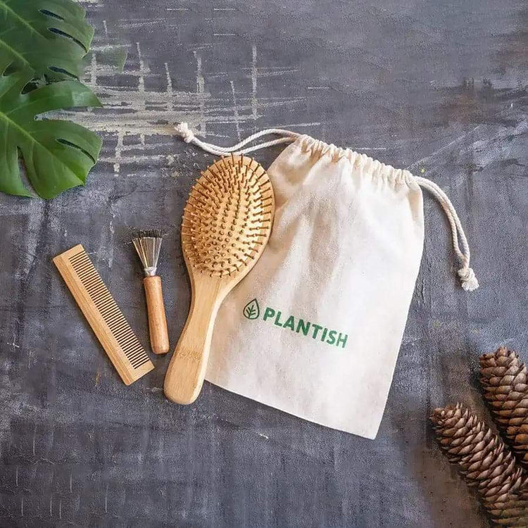 Flat Bamboo Comb-3