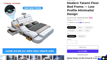 Sleep at Ground Level — Modern Tatami Floor Bed Frame with Low Profile Design