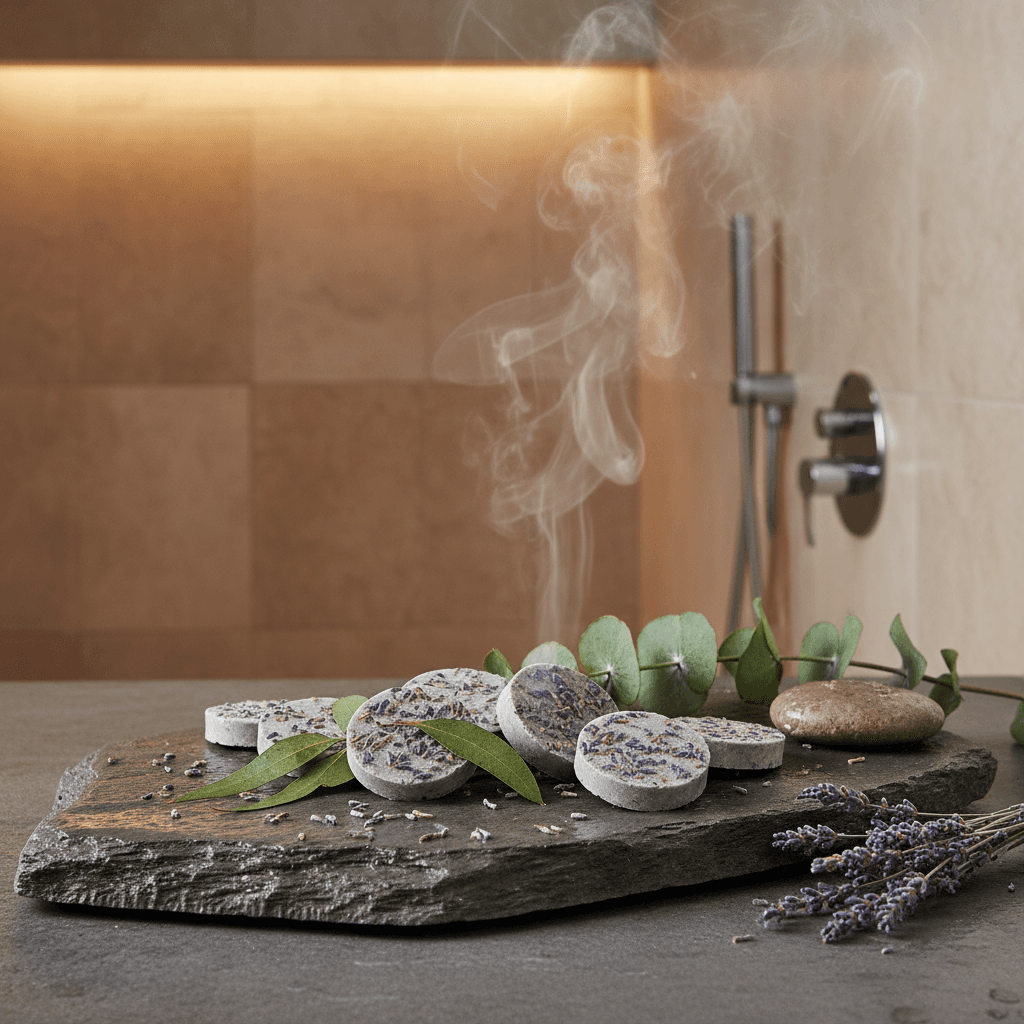 Steam Your Stress Away — Aromatherapy Shower Steamer Tablets