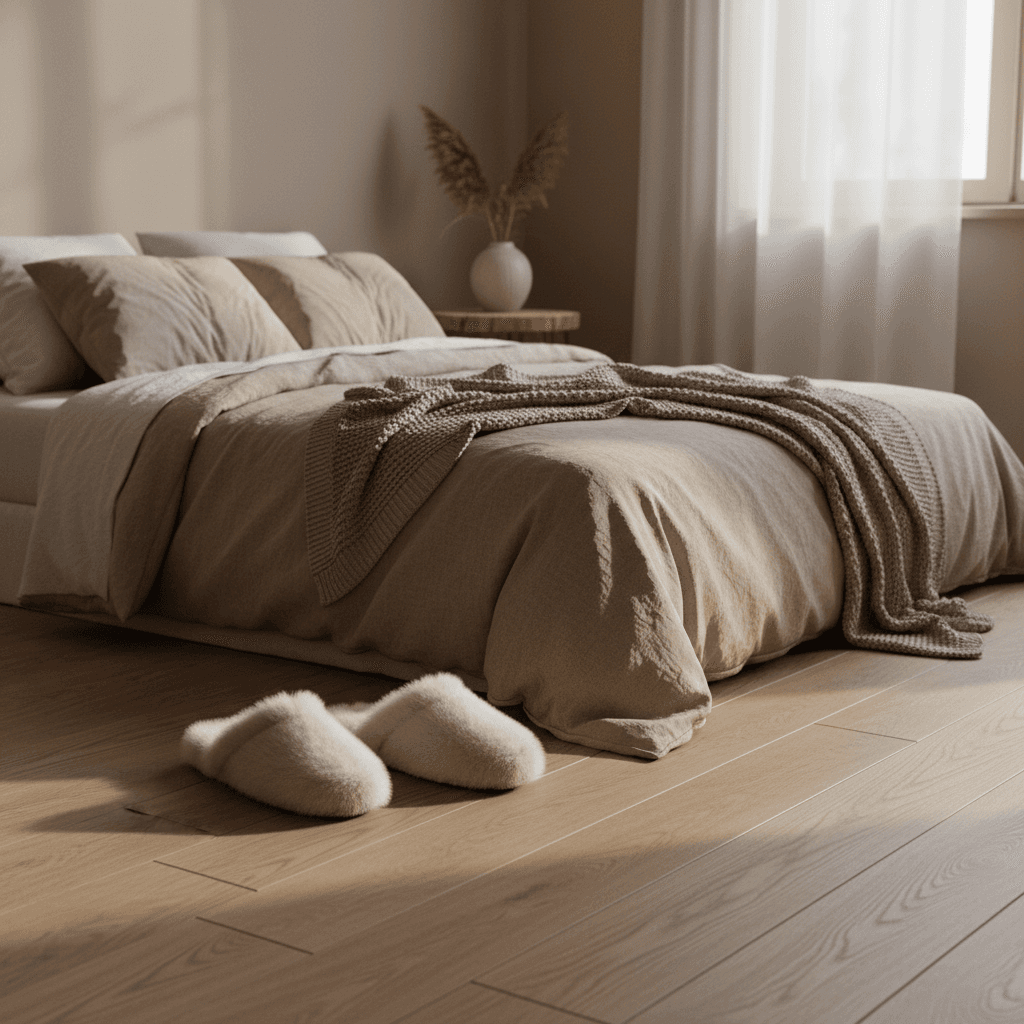 Cloud Underfoot — Natural Sheepskin &amp; Fur Anti-Slip Home Slippers