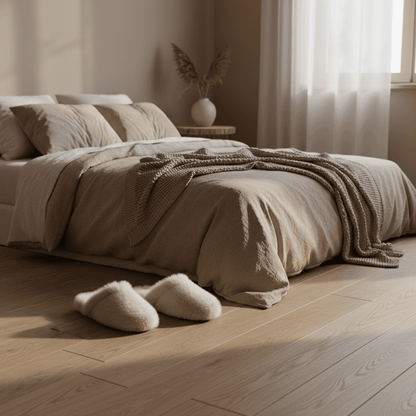 Cloud Underfoot — Natural Sheepskin &amp; Fur Anti-Slip Home Slippers