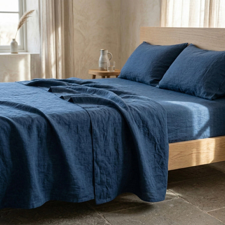Linen Cotton Sheet Sets-12