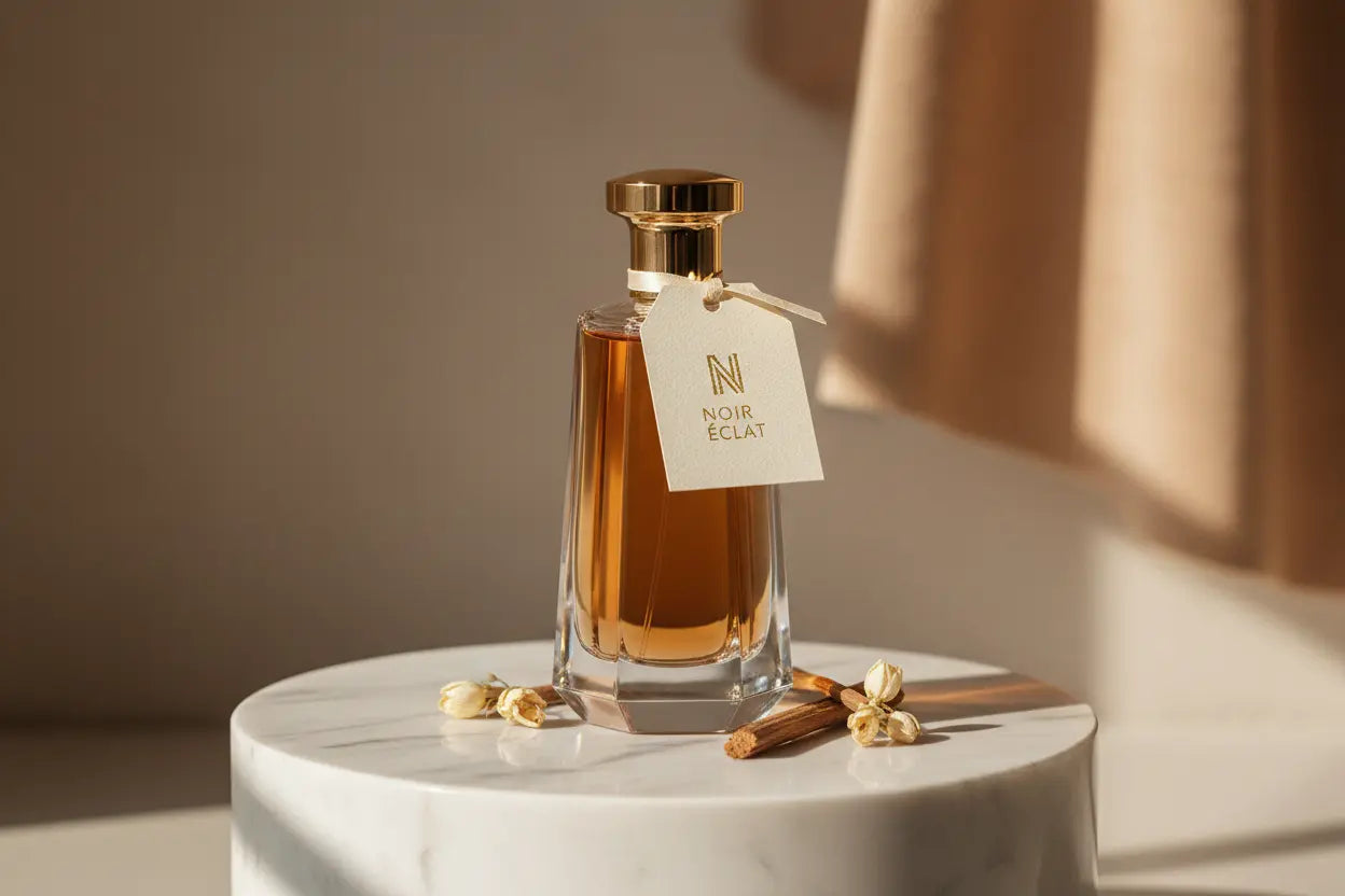 The Dubai Dropper — Arabian-Style Gold Rhinestone Refillable Perfume Bottle (3ml)