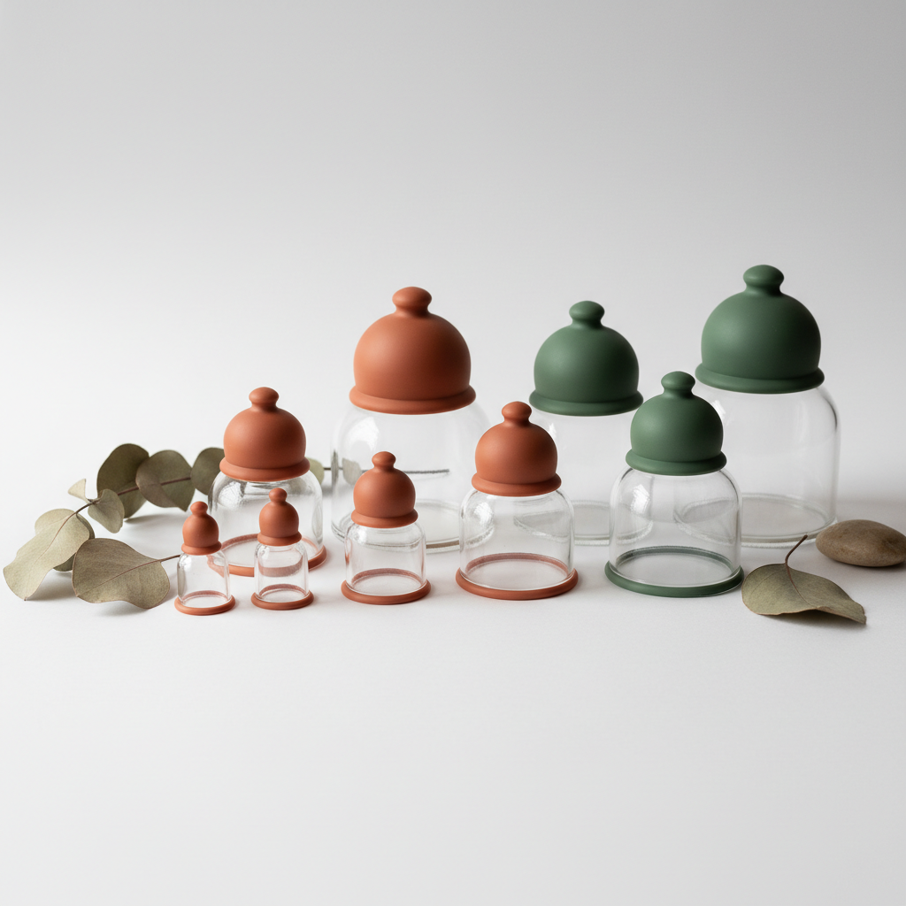 Rubber Vacuum Cupping Set