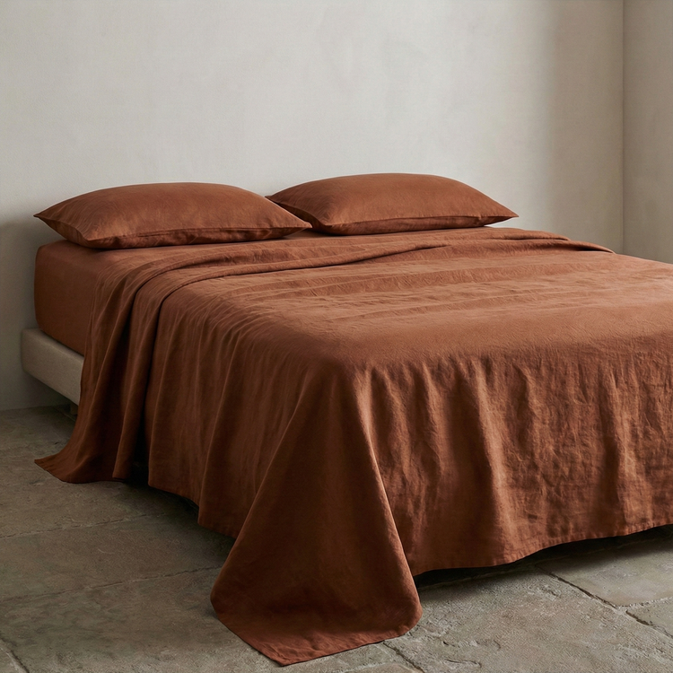 Linen Cotton Sheet Sets-6