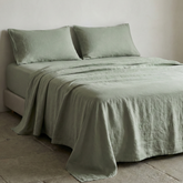 Linen Cotton Sheet Sets-19