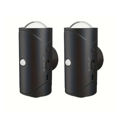 LED Motion Sensor Wall Sconce Night Light, Set of 2