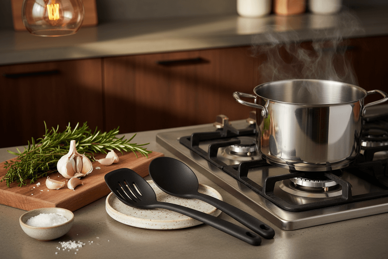Silicone Cooking Utensil Set (15-Piece)