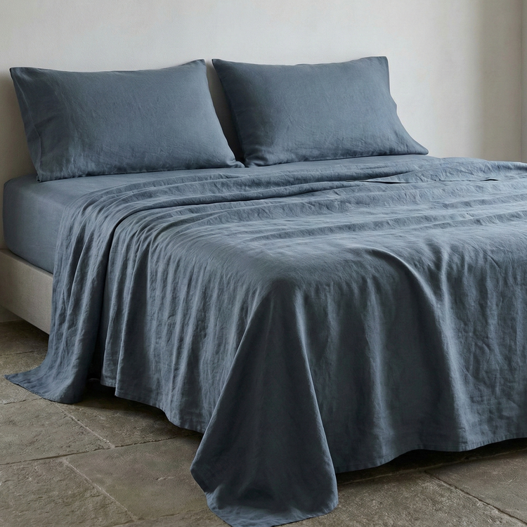 Pure Linen Sheet Sets-22