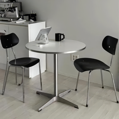 The Table That Brings Everyone In — Round Minimalist Dining Table